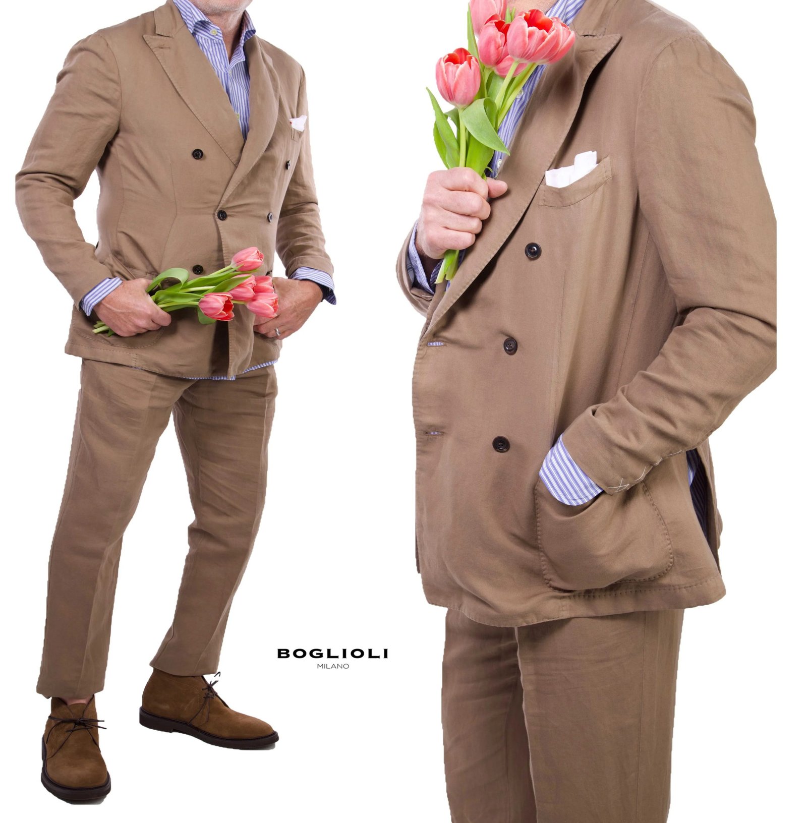 Easy suit, Double breasted Suit