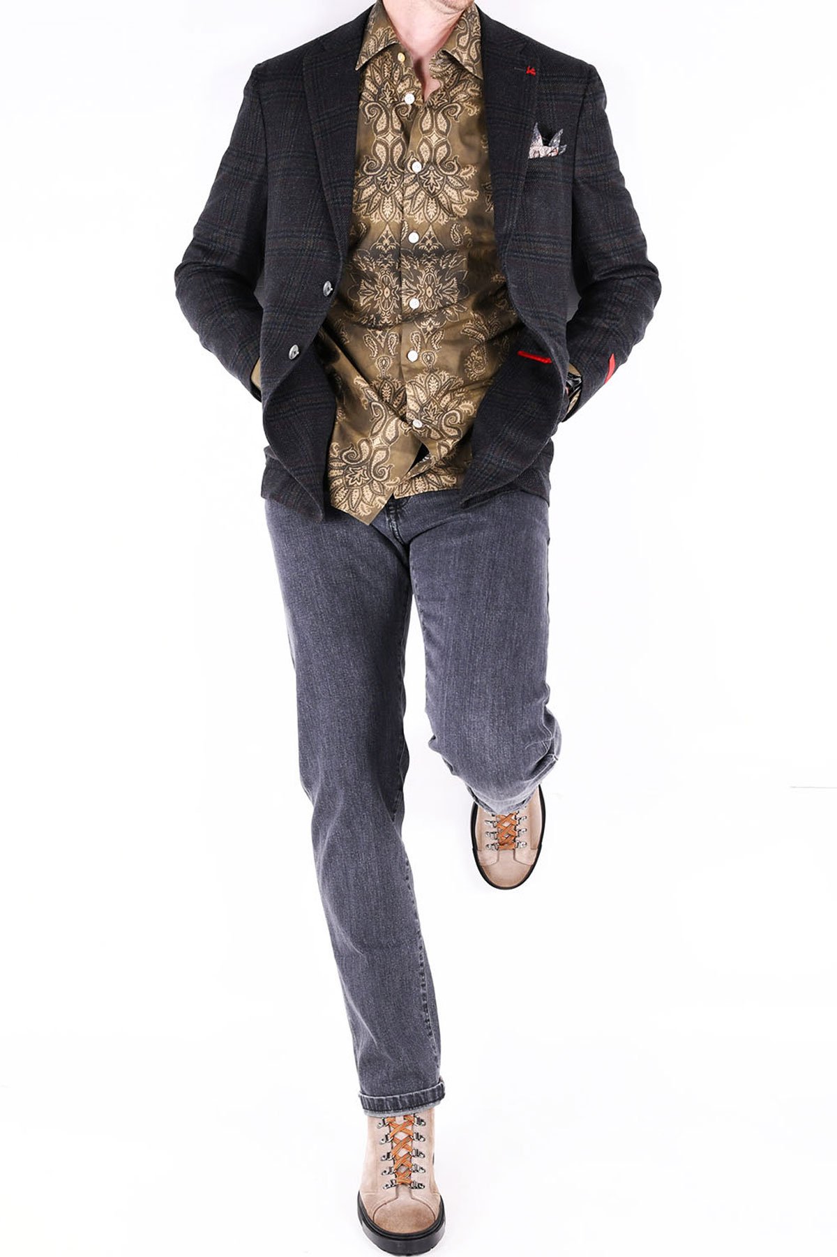 Santoni Boots Boston