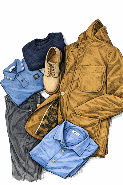 Men's safari outfits. How to dress for african safari.